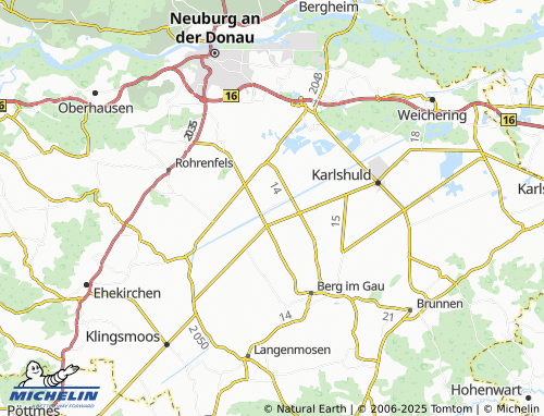 Mapa MICHELIN Untermaxfeld - ViaMichelin
