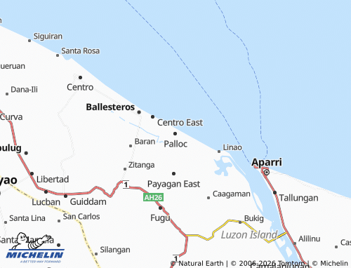 Mappa MICHELIN Palloc - ViaMichelin