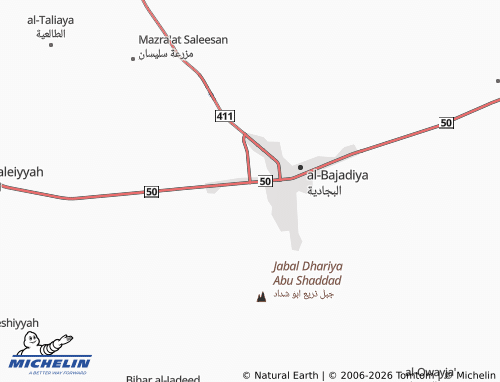MICHELIN-Landkarte al-'Ameer Sultan - ViaMichelin