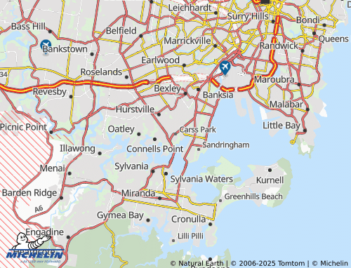 Mapa MICHELIN Carss Park - ViaMichelin