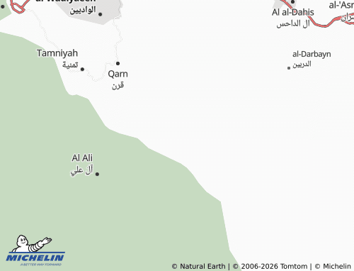 MICHELIN-Landkarte Wadi Dhahab - ViaMichelin