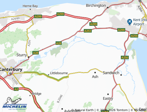 Carte MICHELIN Preston - ViaMichelin
