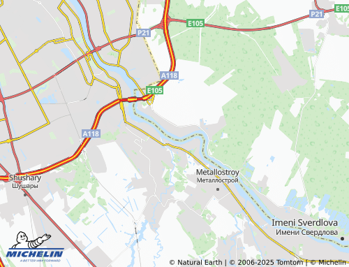 MICHELIN Novosaratovka map - ViaMichelin