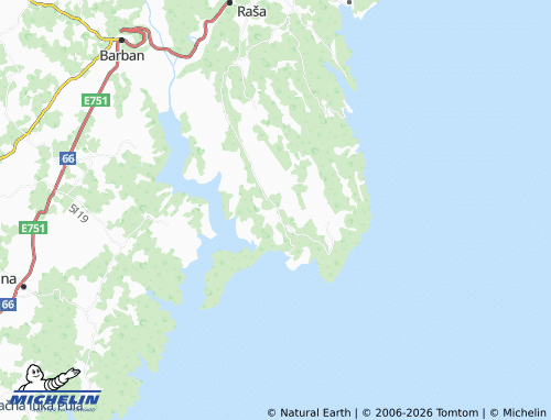 Mapa MICHELIN Viškovići - ViaMichelin