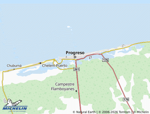 Mappa MICHELIN Progresso - ViaMichelin