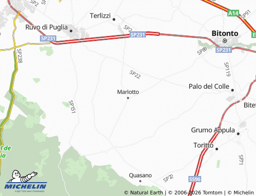 Mapa MICHELIN Mariotto - ViaMichelin