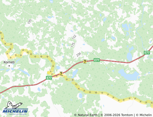 Mappa MICHELIN Kuklase - ViaMichelin