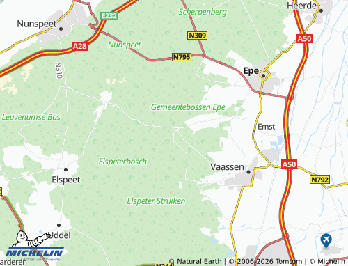 Carte MICHELIN Gortel - ViaMichelin
