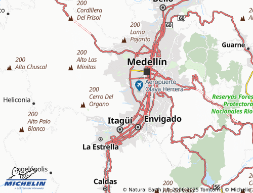 MICHELIN Area de Expansion Belén Rincón map - ViaMichelin