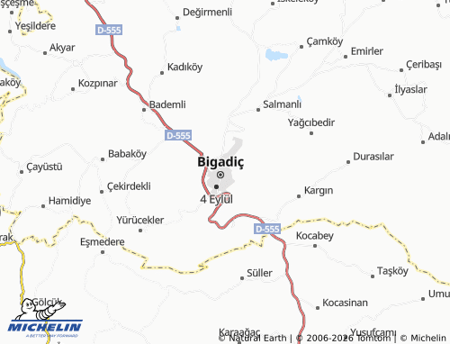 Mappa MICHELIN Kuyu - ViaMichelin