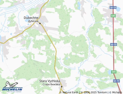 MICHELIN Chevel' map - ViaMichelin