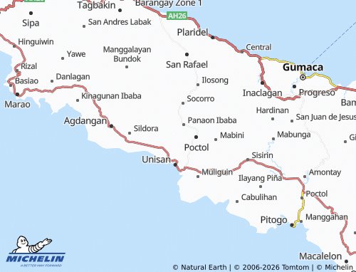 MICHELIN Bulo Ibaba map - ViaMichelin