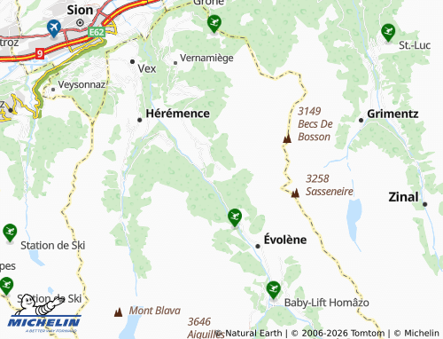 Carte MICHELIN Eison - ViaMichelin