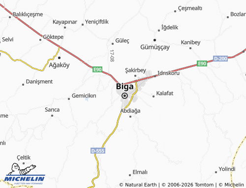 MICHELIN Turan map - ViaMichelin