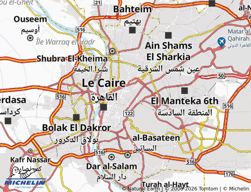 MICHELIN El Khwas map - ViaMichelin