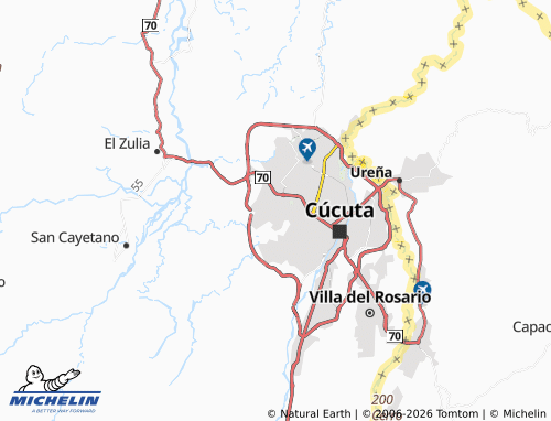 MICHELIN Doña Ceci map - ViaMichelin