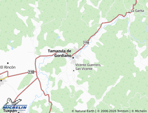 MICHELIN-Landkarte Praderas de Tolimán - ViaMichelin