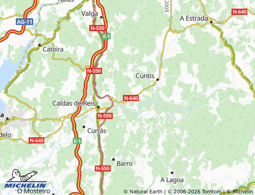 Carte MICHELIN Folgar - ViaMichelin