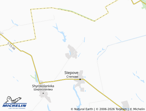 MICHELIN Katerynivka map - ViaMichelin