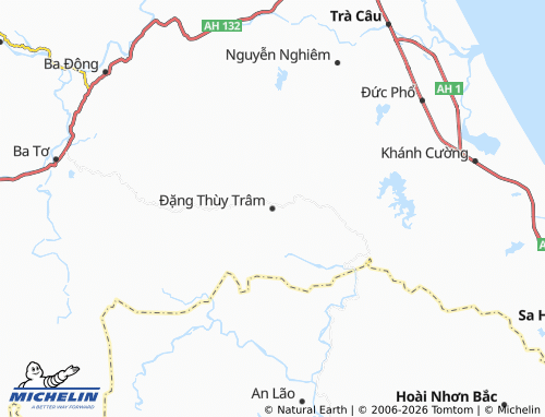 Mapa MICHELIN Ba Trang - ViaMichelin