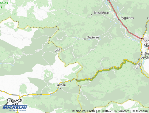 MICHELIN Sainte-Colombe map - ViaMichelin