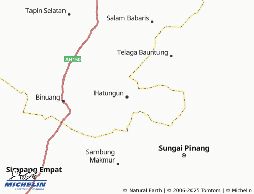MICHELIN Hatungun map - ViaMichelin