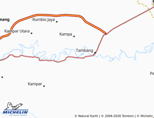 Mapa MICHELIN Desa Kampar - ViaMichelin