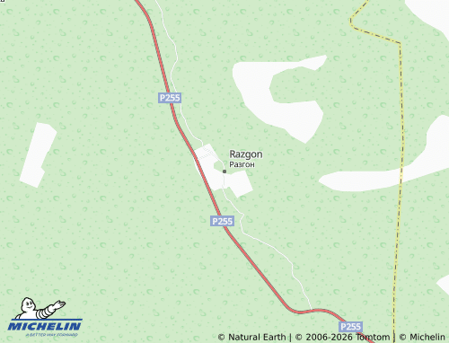 MICHELIN-Landkarte Razgon - ViaMichelin