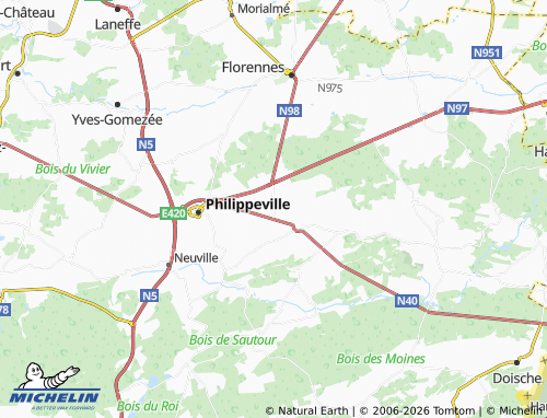 Mappa MICHELIN Vodecée - ViaMichelin