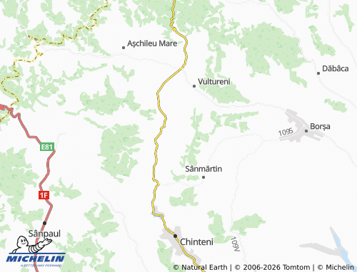 MICHELIN Făureni map - ViaMichelin
