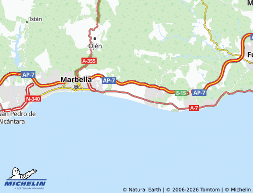 MICHELIN Las Chapas map - ViaMichelin