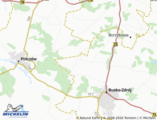 Carte MICHELIN Galów - ViaMichelin