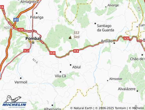 MICHELIN Casal do Marques map - ViaMichelin