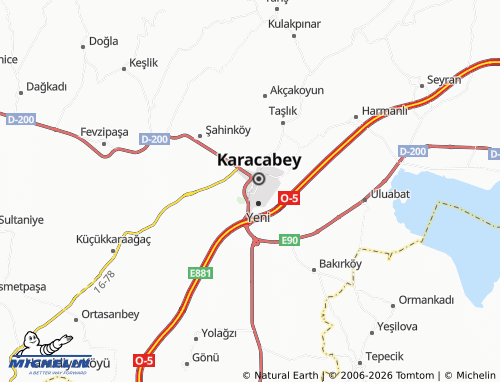 Mapa MICHELIN Nasrettin - ViaMichelin