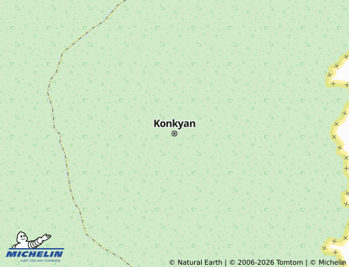 Mappa MICHELIN Konkyan - ViaMichelin