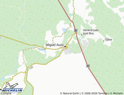 Mapa MICHELIN La Uca - ViaMichelin