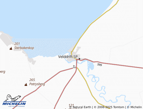 MICHELIN Laaiplek map - ViaMichelin