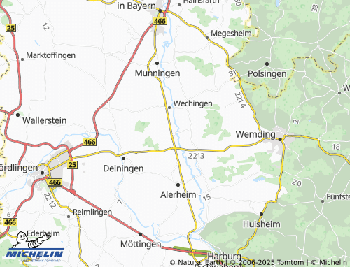 MICHELIN-Landkarte Holzkirchen - ViaMichelin