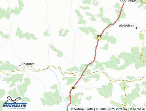 MICHELIN-Landkarte Wojszki - ViaMichelin