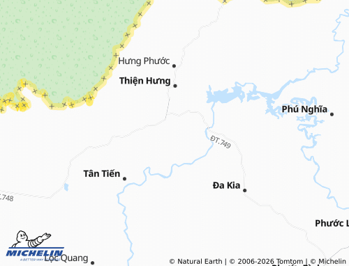 Mapa MICHELIN Thanh Hòa - ViaMichelin