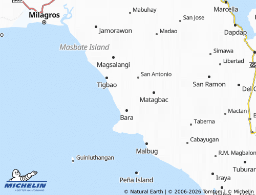 MICHELIN Sawmill map - ViaMichelin