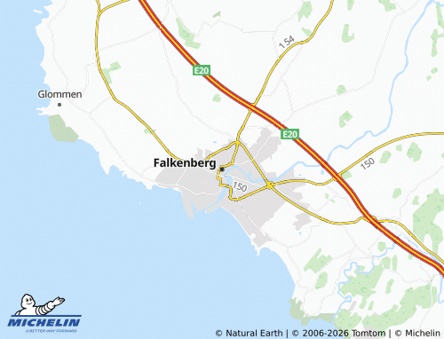 Carte MICHELIN Falkenberg - ViaMichelin