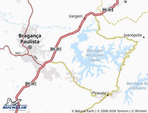 MICHELIN Serrinha map - ViaMichelin