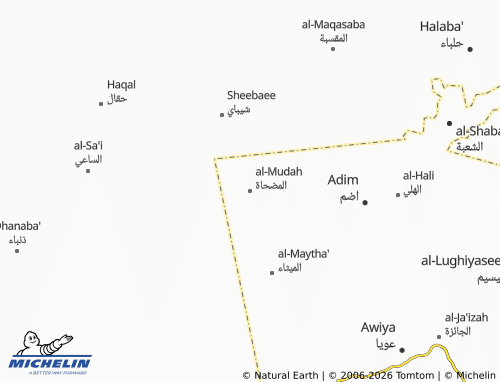 MICHELIN-Landkarte al-Mudah - ViaMichelin