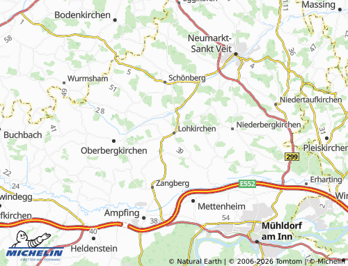 Mappa MICHELIN Lohkirchen - ViaMichelin