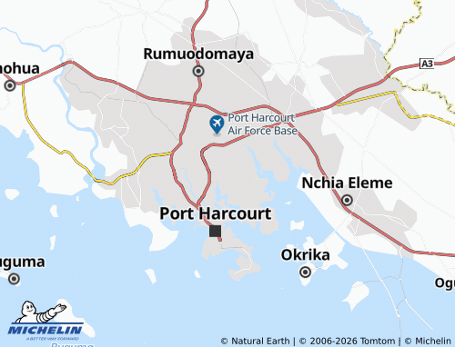 Mappa MICHELIN Elekahia - ViaMichelin
