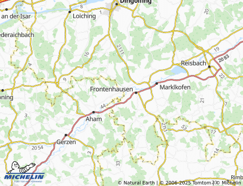 MICHELIN-Landkarte Wassing - ViaMichelin