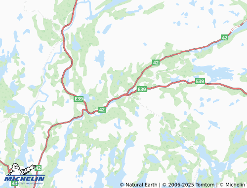 MICHELIN Helleland map - ViaMichelin