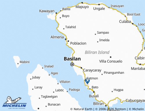 MICHELIN Agpangi map - ViaMichelin