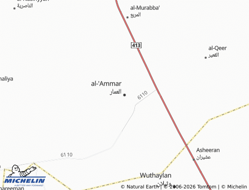 MICHELIN-Landkarte al-'Ammar - ViaMichelin